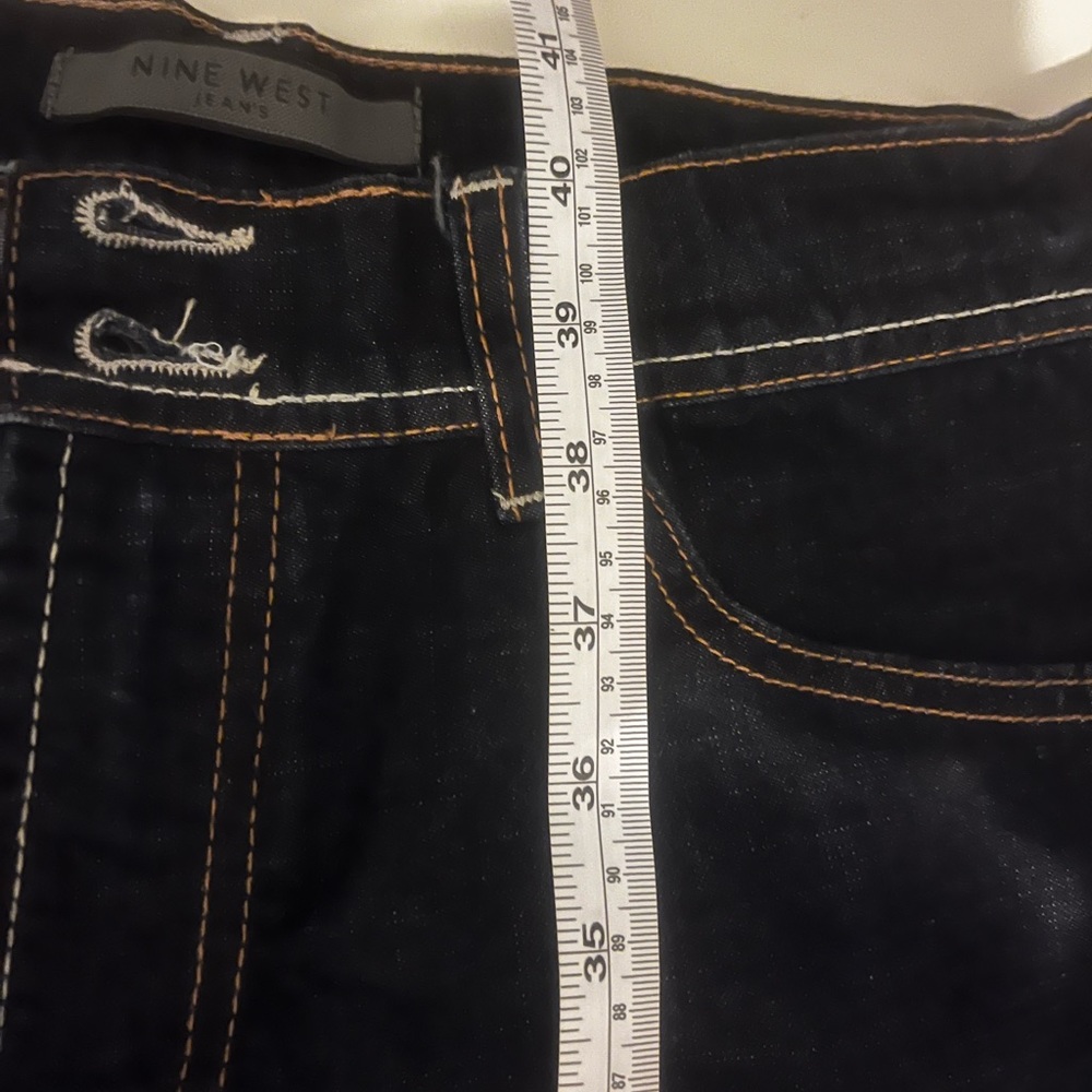 Nine west blue jeans size 10